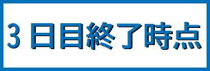 3日目終了時点